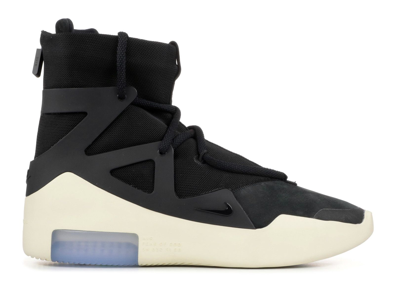 Nike Air Shoot Around  "Fear of God", черный, нейлон, мужские