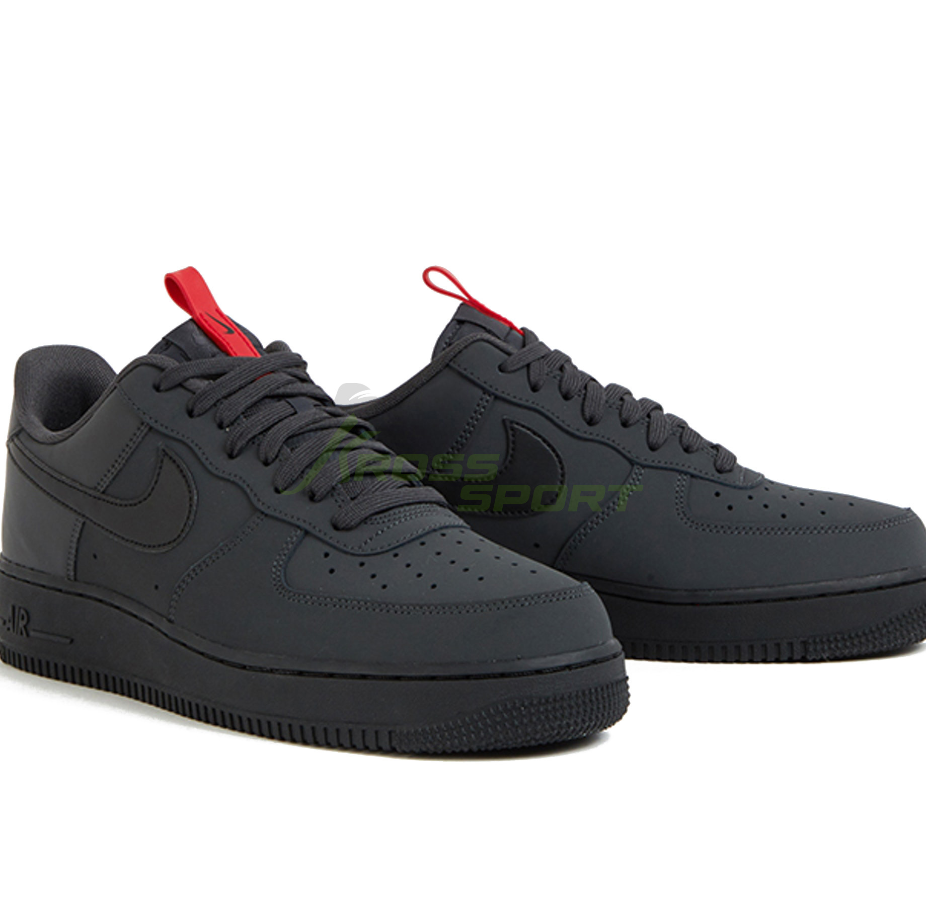  Nike Air Force 1 '07 Grey\Red