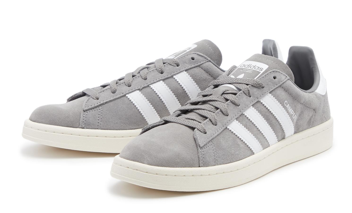 Adidas campus mens grey on sale