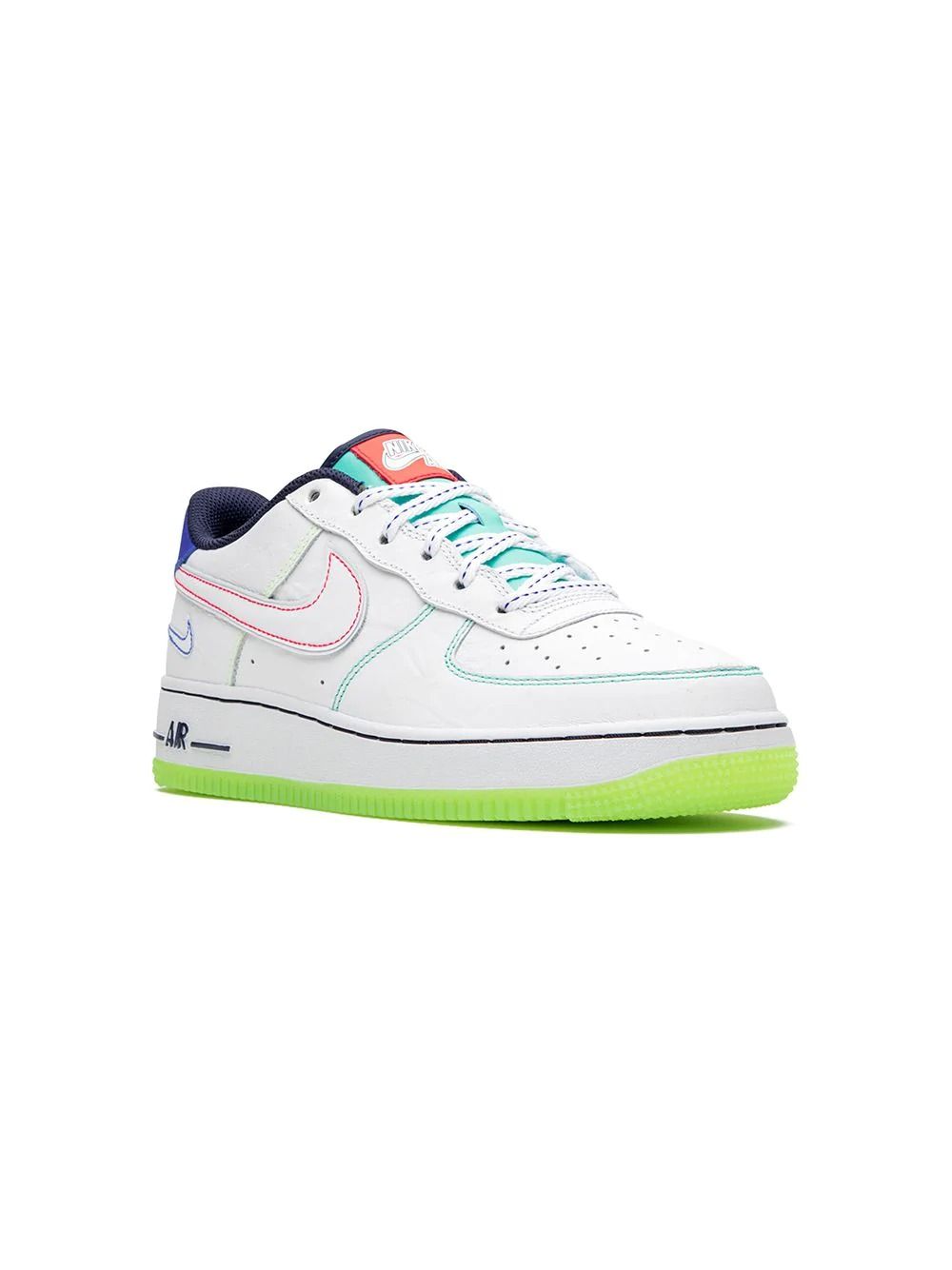 Nike Air Force 1 Low outside the lines GS белые кожа мужские