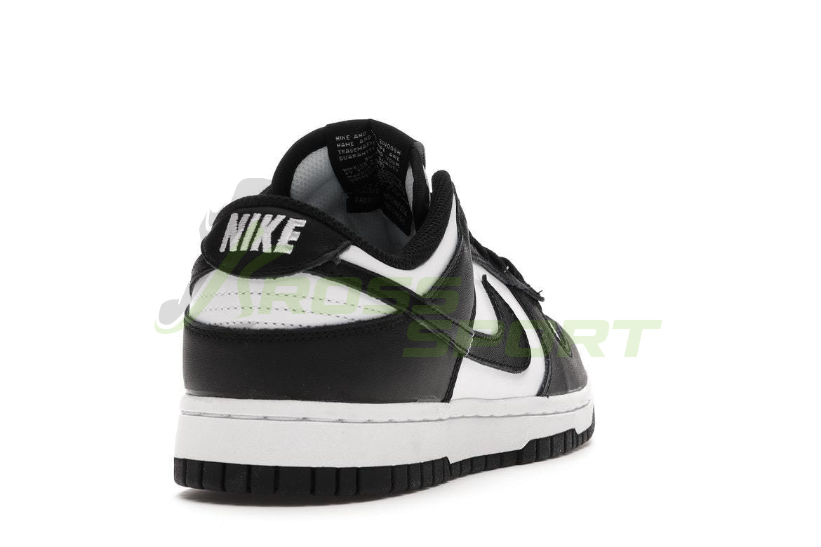 Nike Air Force 1 SB Dunk Low Black/White с мехом